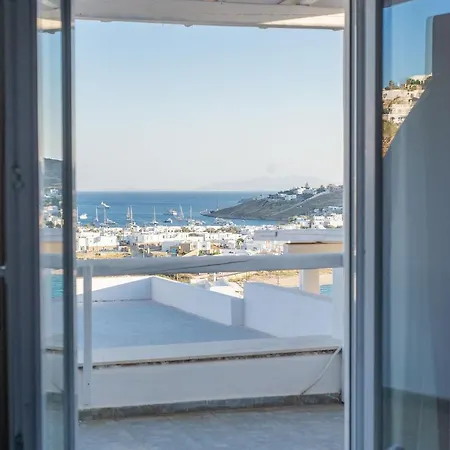Semesterbostad The Corfos Hills House Mykonos Town